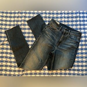 Gap cigarette high rise jeans 27/4T
